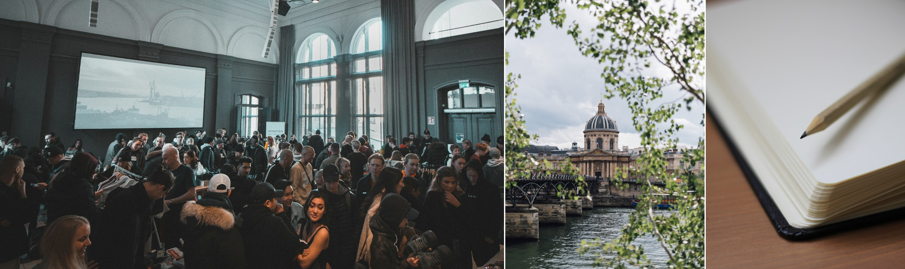 Oxford Growth members, Oxford architecture, and a notebook